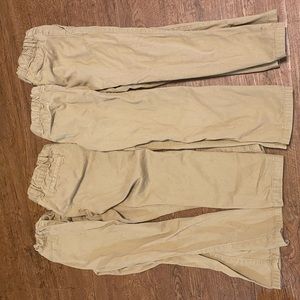 4 pairs of Khaki The Childrens Place Boys Pants